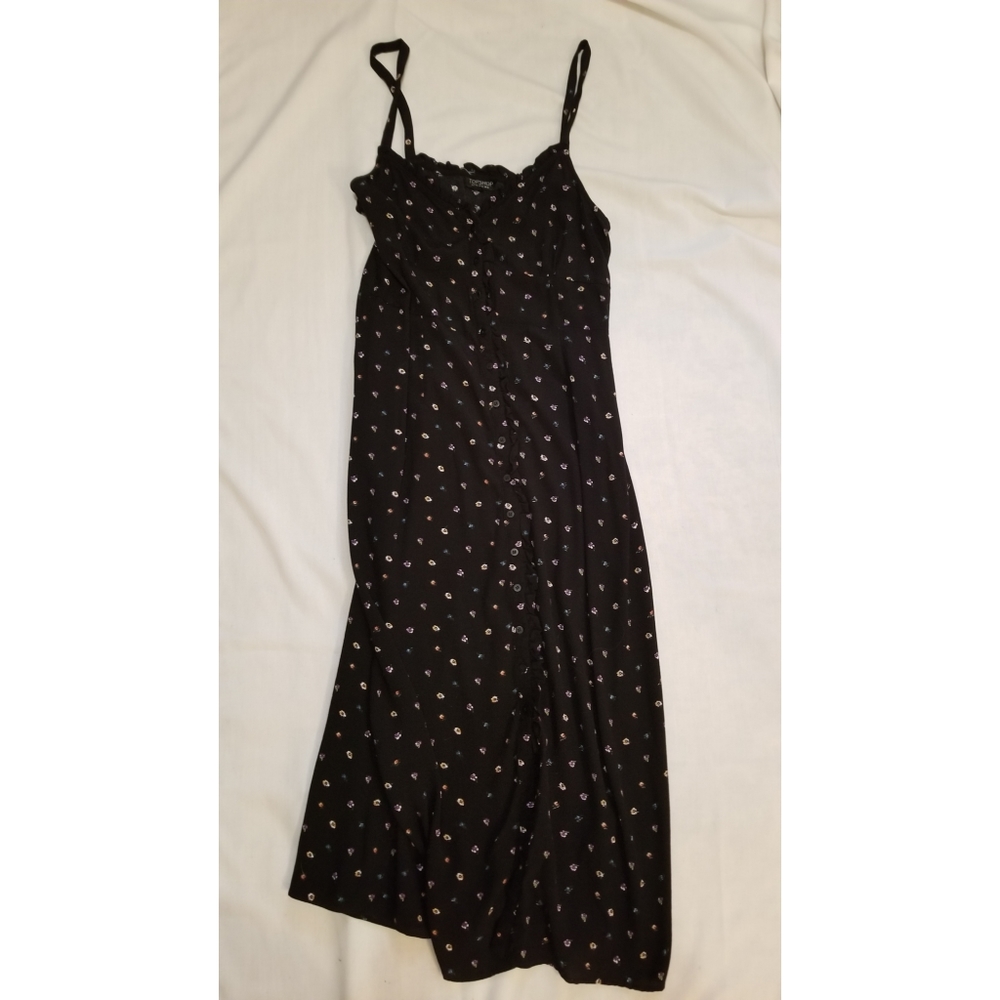 Topshop Maxi Button-up Dress